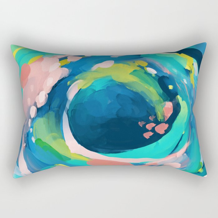 When you encounter joy again, let it in Rectangular Pillow Gallery Image 1