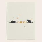 Cat and Moon 3 Poster Gallery Image 4