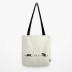 Cat and Moon 3 Tote Bag Gallery Image 2