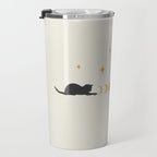 Cat and Moon 3 Travel Mug Gallery Image 3