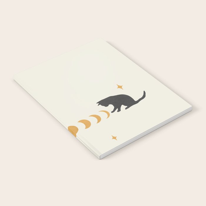 Cat and Moon 3 Notebook Gallery Image 1
