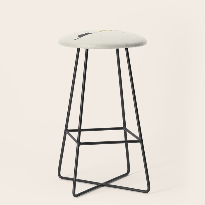Cat and Moon 3 Stool Gallery Image 1