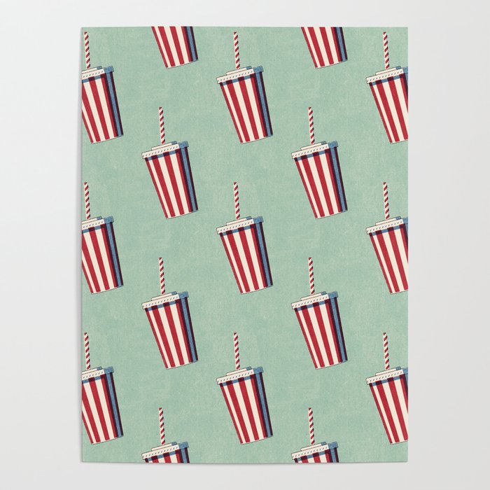 FAST FOOD / Softdrink - pattern Poster Gallery Image 4