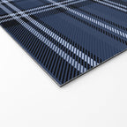 Scottish Blue Tartan Welcome Mat Gallery Image 2