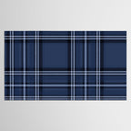 Scottish Blue Tartan Tablecloth Gallery Image 2
