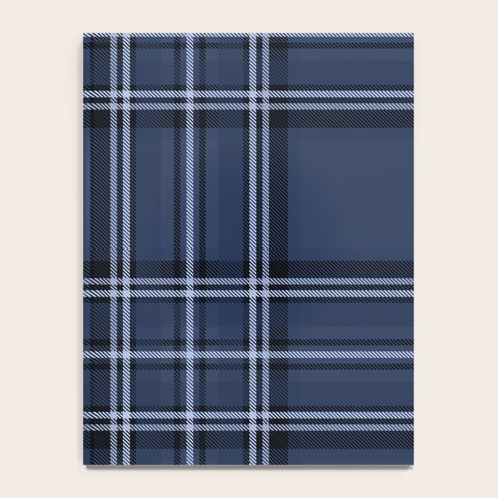 Scottish Blue Tartan Notebook Gallery Image 4
