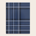 Scottish Blue Tartan Notebook Gallery Image 4