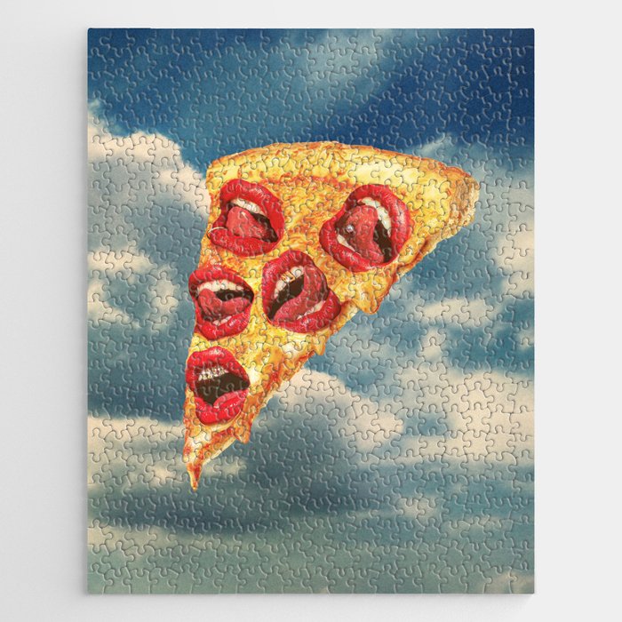 Pizza Euphoria - Pepperoni and Cheese Jigsaw Puzzle Gallery Image 1