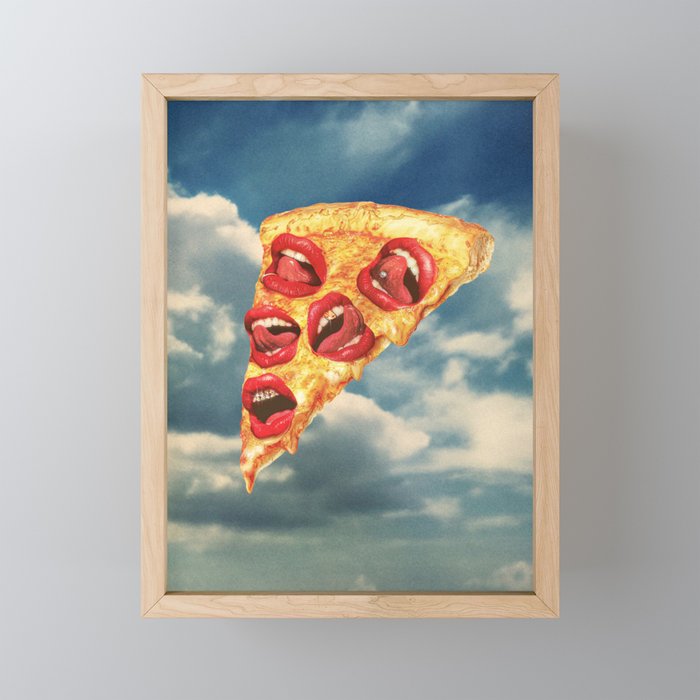 Pizza Euphoria - Pepperoni and Cheese Mini Art Print Gallery Image 1