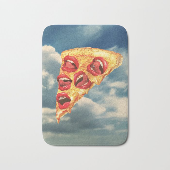 Pizza Euphoria - Pepperoni and Cheese Bath Mat Gallery Image 1