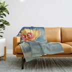 Pizza Euphoria - Pepperoni and Cheese Throw Blanket Gallery Image 1