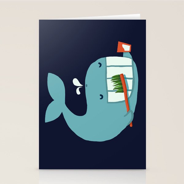 Brush Your Teeth Stationery Card Gallery Image 2