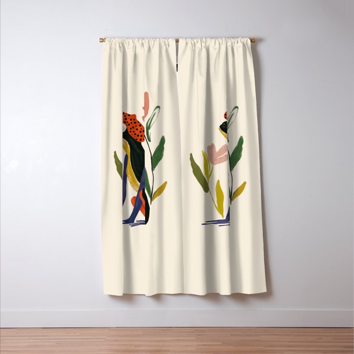 Parisian Frog Window Curtain Gallery Image 3