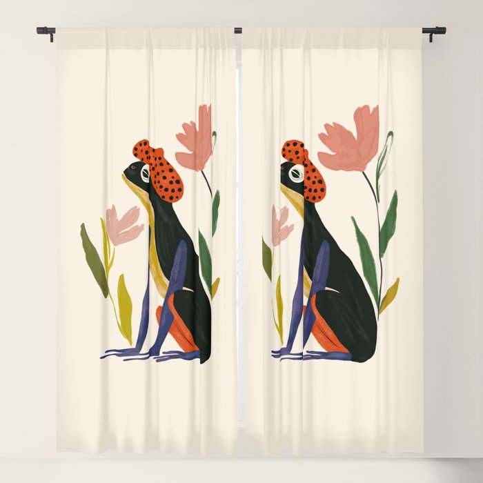 Parisian Frog Window Curtain Gallery Image 1
