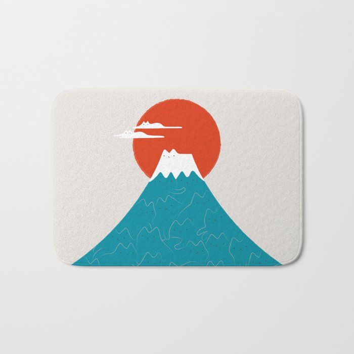 Cat Landscape 144 Bath Mat Gallery Image 1