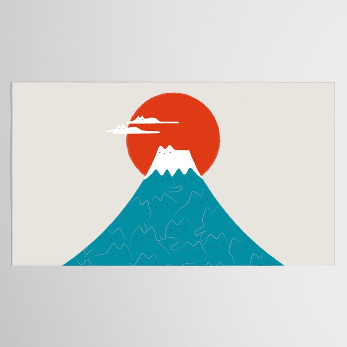 Cat Landscape 144 Tablecloth Gallery Image 2