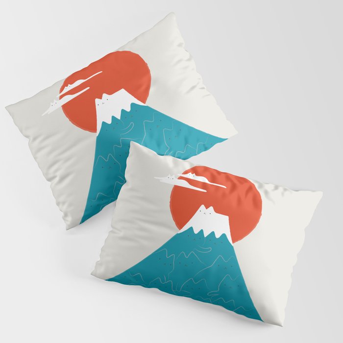 Cat Landscape 144 Pillow Sham Gallery Image 1