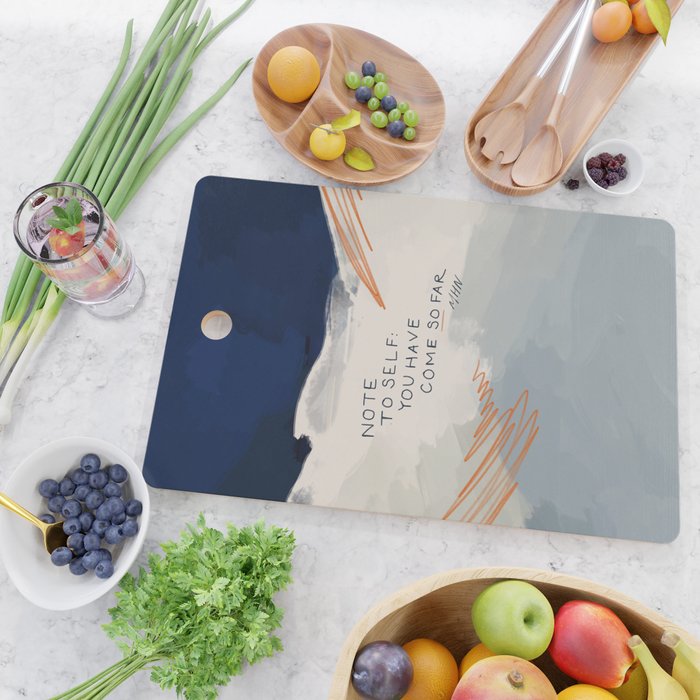 You Have Come So Far, Quote Cutting Board Gallery Image 2