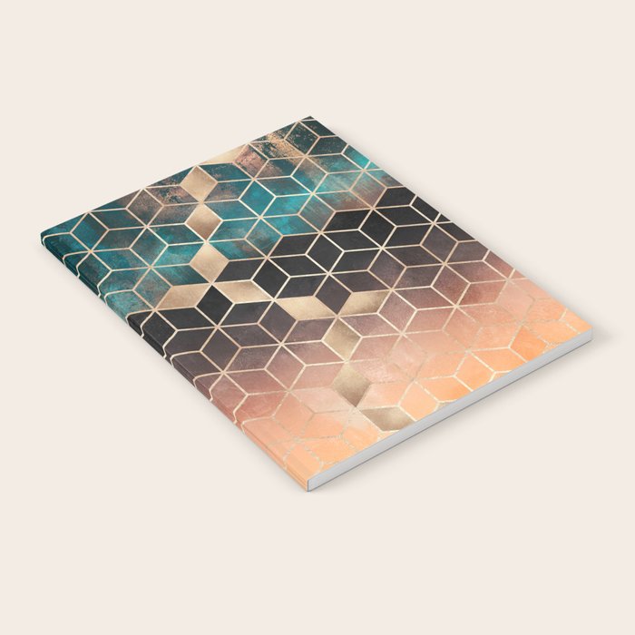 Ombre Dream Cubes Notebook Gallery Image 1