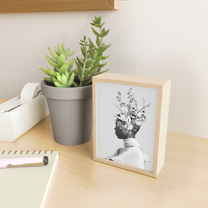 Bloom in White Mini Art Print Gallery Image 2