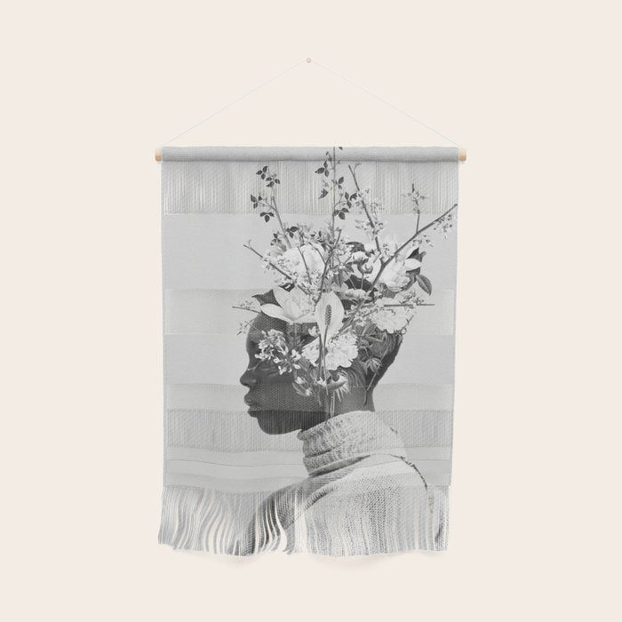 Bloom in White Wall Hanging Gallery Image 1