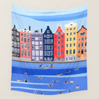 Amsterdam Wall Tapestry Gallery Image 4