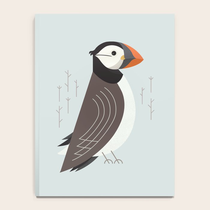 Atlantic Puffin, Bird of United Kingdom Notebook Gallery Image 4
