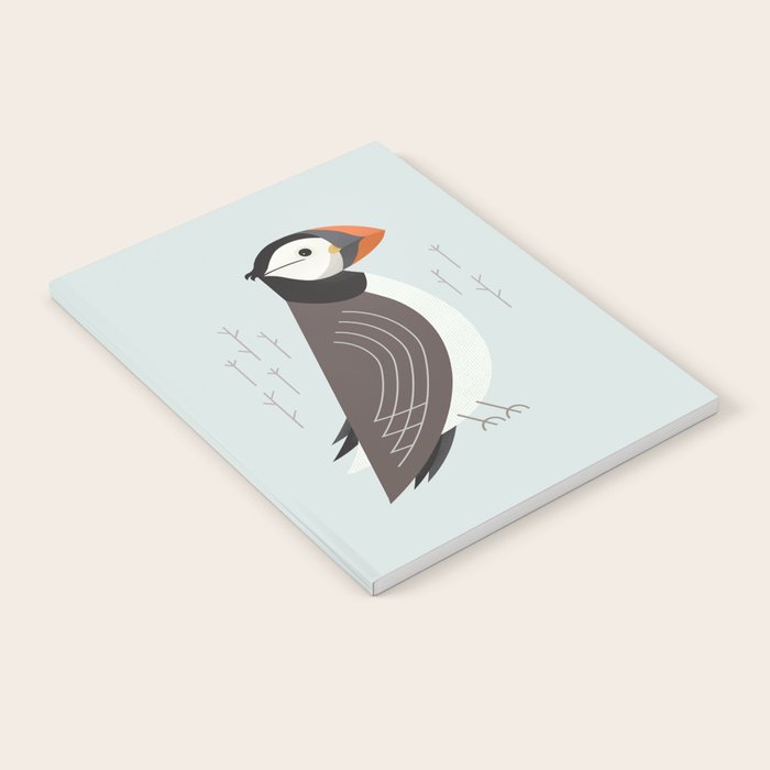 Atlantic Puffin, Bird of United Kingdom Notebook Gallery Image 2