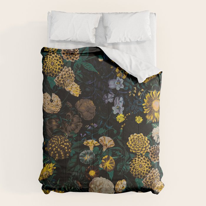 EXOTIC GARDEN - NIGHT II Comforter Gallery Image 6