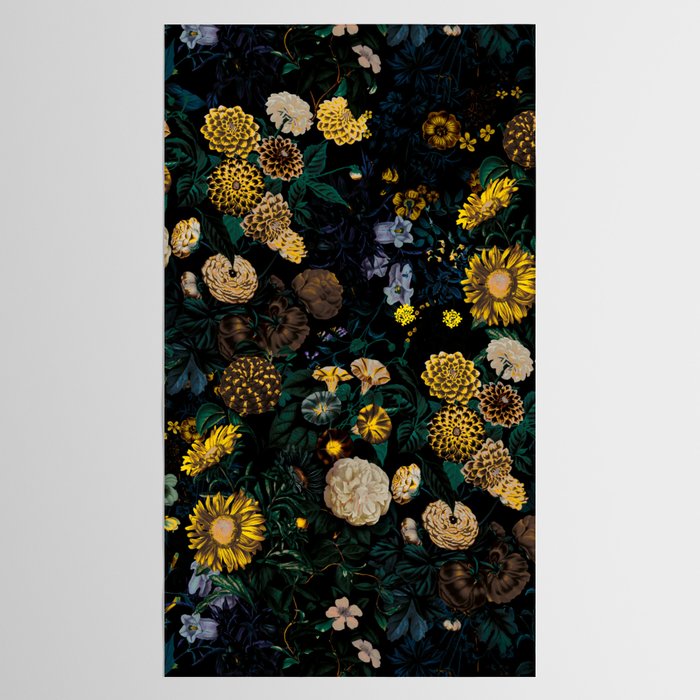 EXOTIC GARDEN - NIGHT II Tablecloth Gallery Image 2