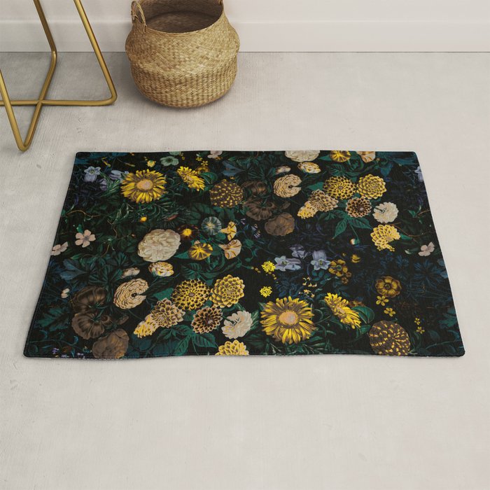 EXOTIC GARDEN - NIGHT II Rug Gallery Image 1