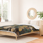 EXOTIC GARDEN - NIGHT II Duvet Cover Gallery Image 2