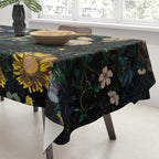 EXOTIC GARDEN - NIGHT II Tablecloth Gallery Image 3