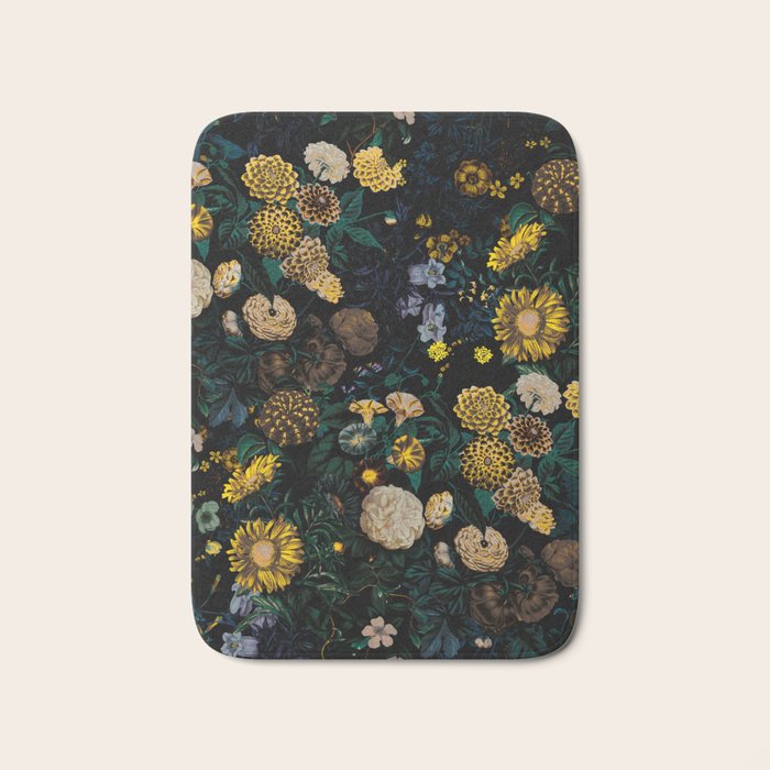 EXOTIC GARDEN - NIGHT II Bath Mat Gallery Image 1