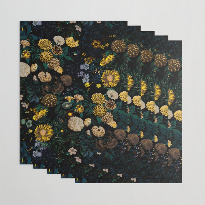 EXOTIC GARDEN - NIGHT II Wrapping Paper Gallery Image 3