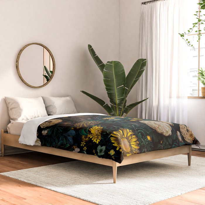 EXOTIC GARDEN - NIGHT II Comforter Gallery Image 2