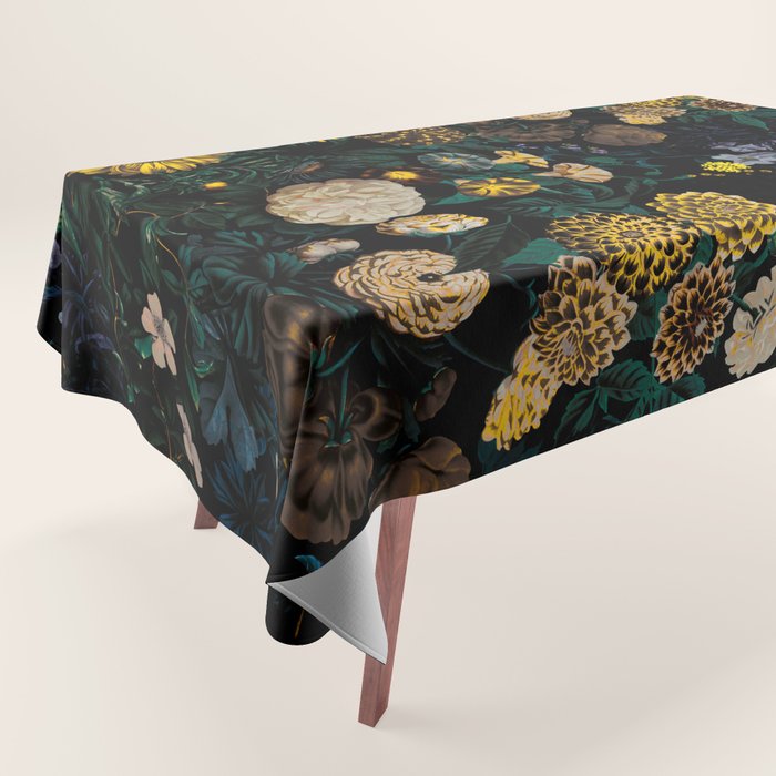 EXOTIC GARDEN - NIGHT II Tablecloth Gallery Image 1