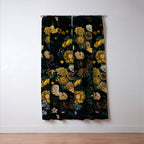 EXOTIC GARDEN - NIGHT II Window Curtain Gallery Image 3