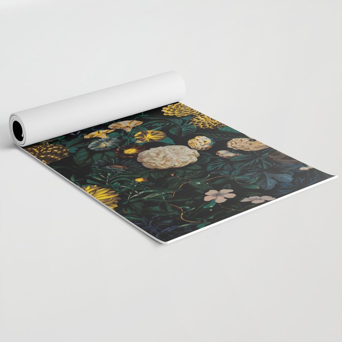 EXOTIC GARDEN - NIGHT II Yoga Mat Gallery Image 2