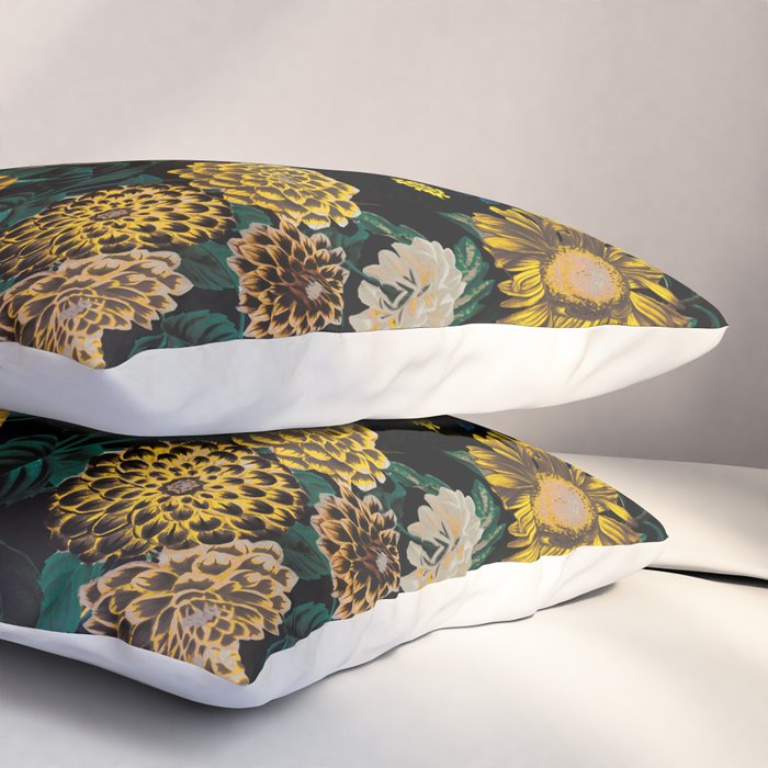 EXOTIC GARDEN - NIGHT II Pillow Sham Gallery Image 3
