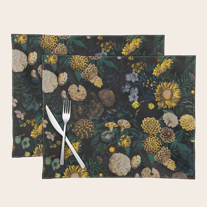 EXOTIC GARDEN - NIGHT II Placemat Gallery Image 1