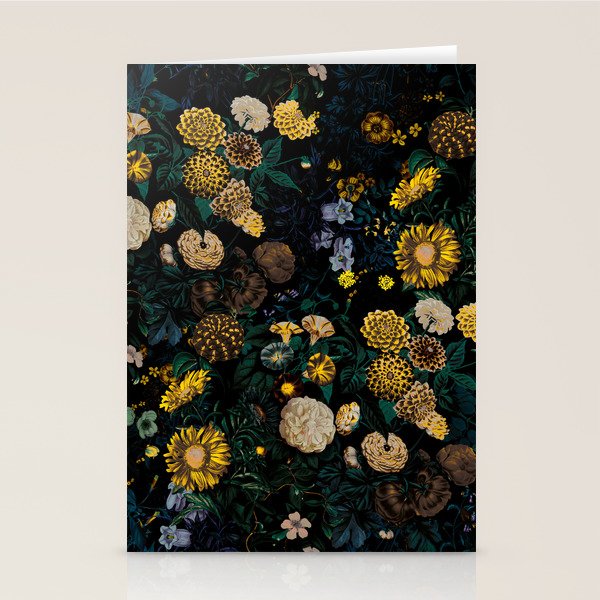EXOTIC GARDEN - NIGHT II Stationery Card Gallery Image 1