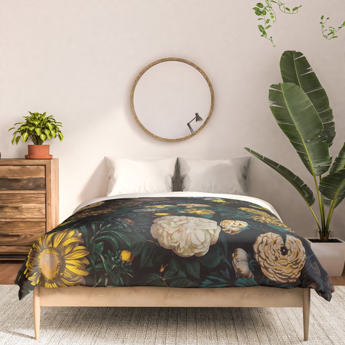 EXOTIC GARDEN - NIGHT II Comforter Gallery Image 3