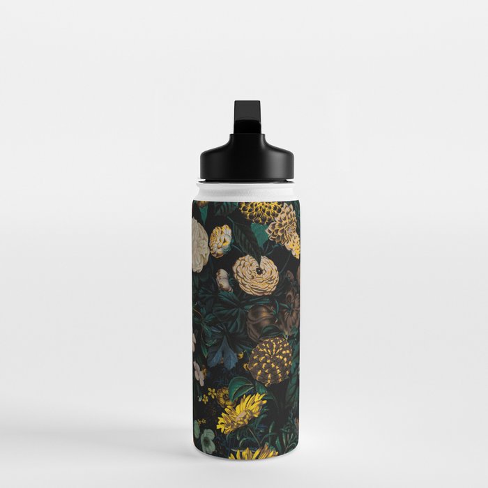EXOTIC GARDEN - NIGHT II Water Bottle Gallery Image 3