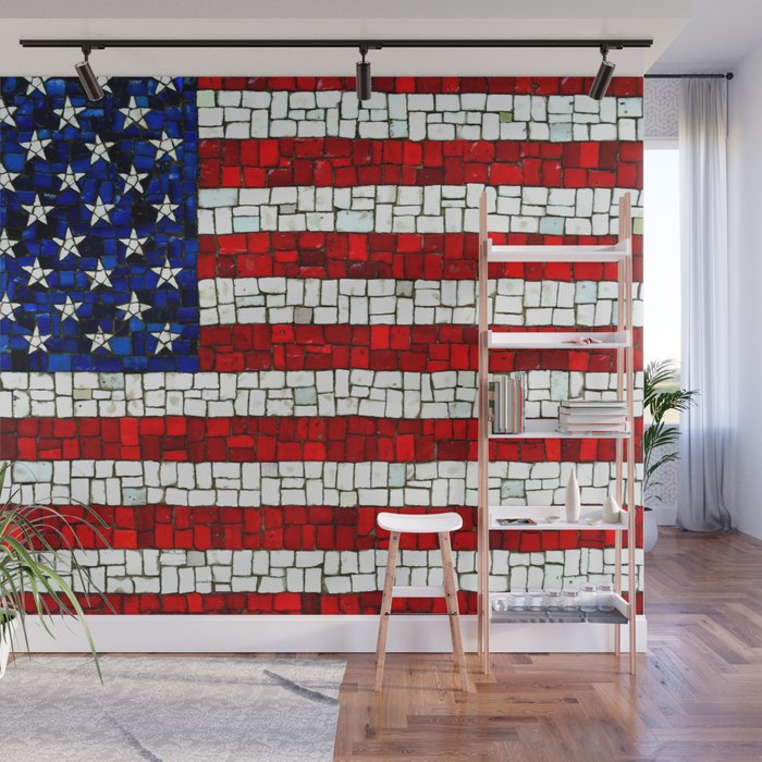 United States of America mosaic Wall Mural Gallery Image 1