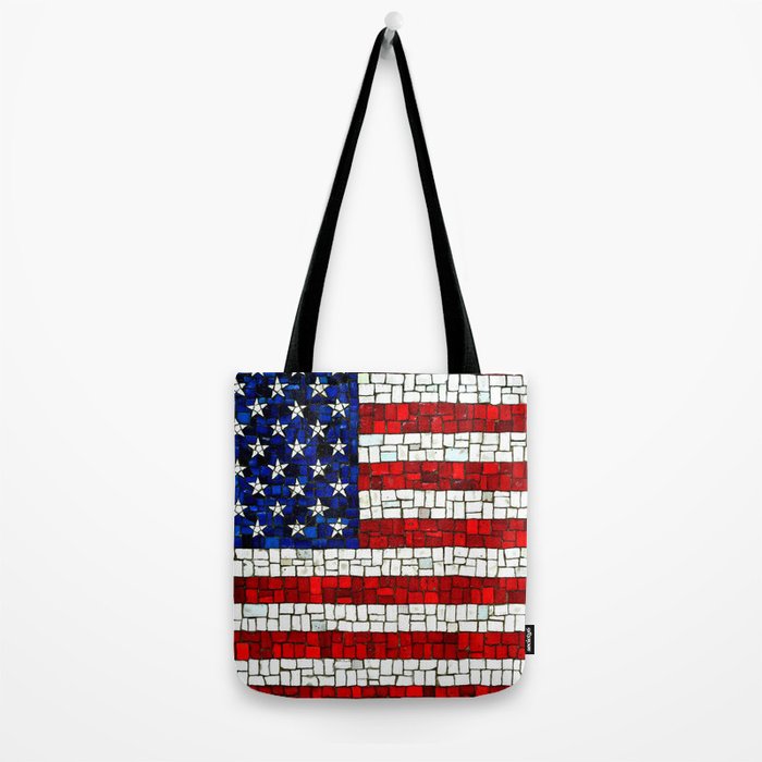 United States of America mosaic Tote Bag Gallery Image 2