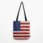 United States of America mosaic Tote Bag Gallery Image 2