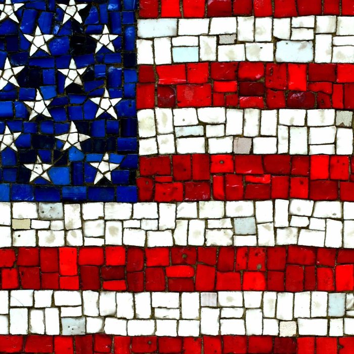 United States of America mosaic Coffee Mug Gallery Image 2