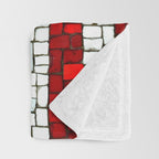 United States of America mosaic Throw Blanket Gallery Image 3