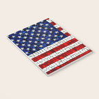 United States of America mosaic Notebook Gallery Image 3